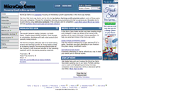 Desktop Screenshot of microcapgems.com